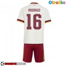 Otroške Nogometnih dresov Španija Rodri Hernandez #16 Gostujoči SP 2026 Kratki rokavi (+ hlače)